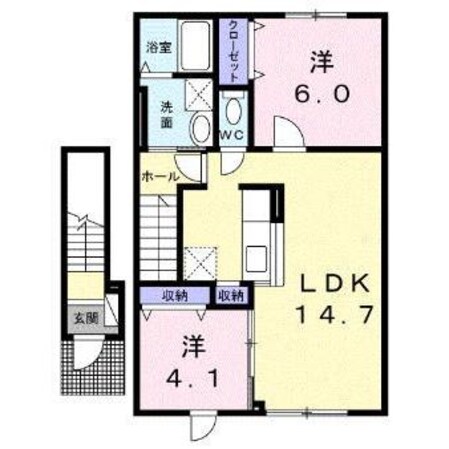 カルミアの物件間取画像